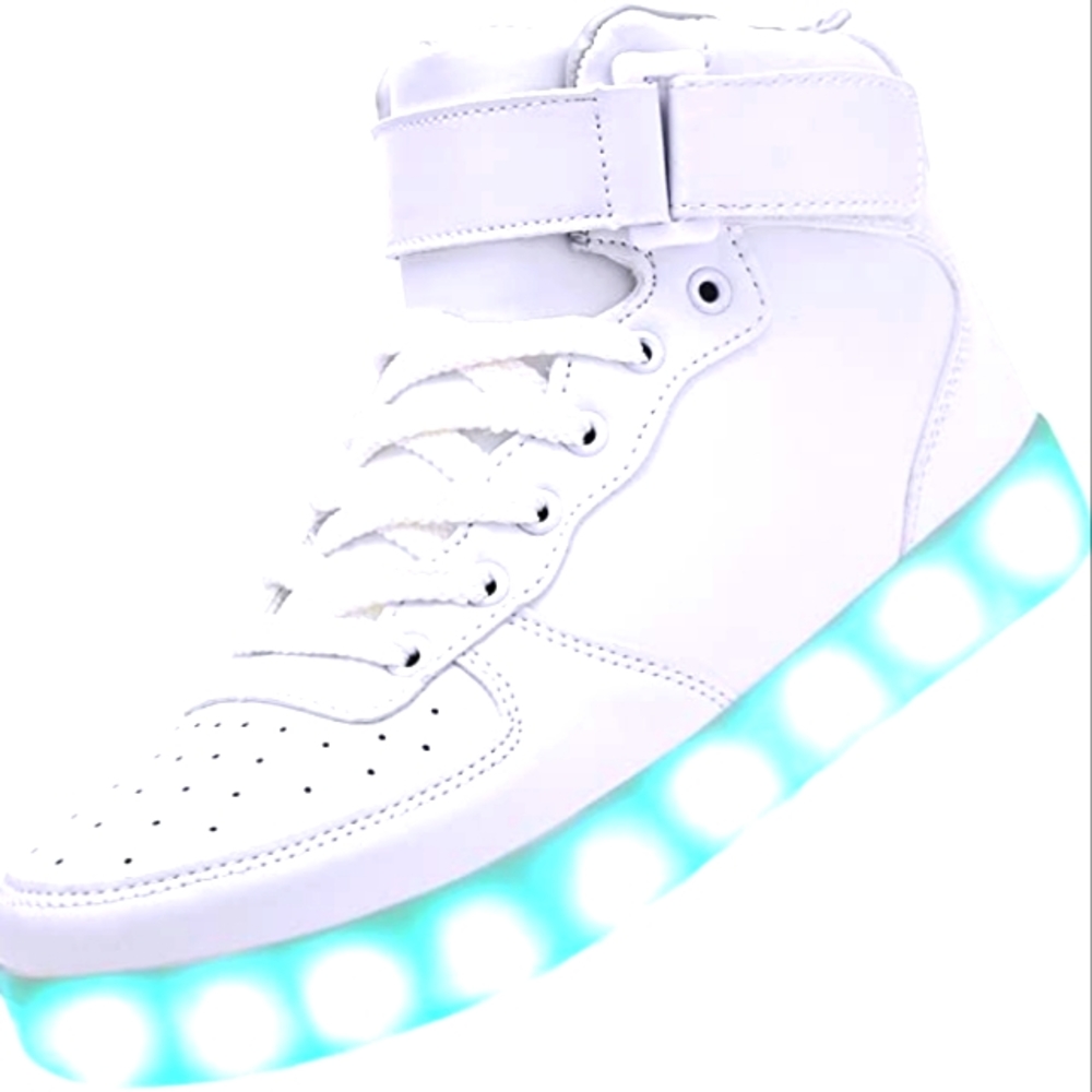 Odema LED Shoes High Top Light up Sneakers for Women Men Girls Boys